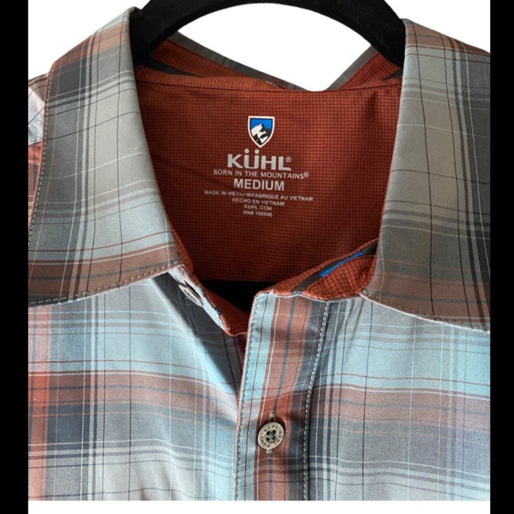 Kuhl Button Up Short Sleeve - Size Medium - NWOT